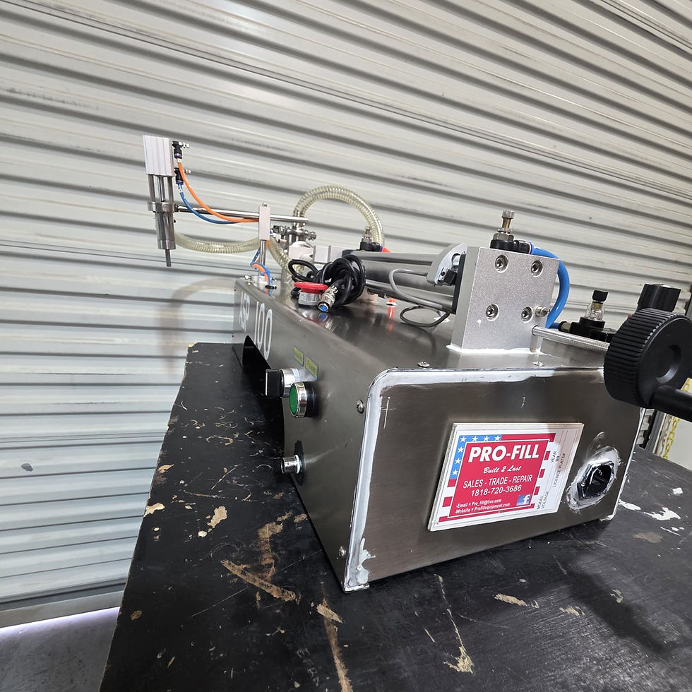 Thumbnail: Semiautomatic Piston Filler ASP-100 (Refurbished)