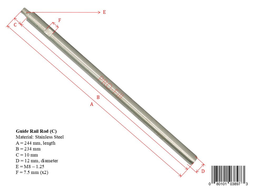 Miniatura: Guide Rail Rod