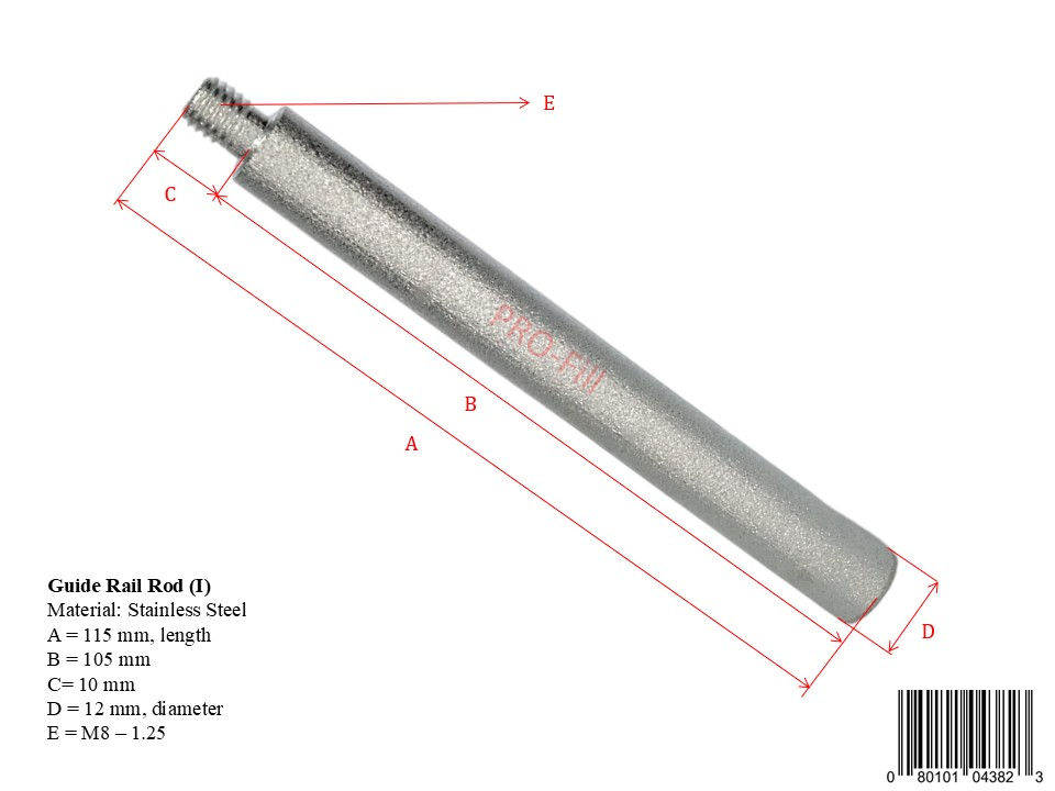 Miniatura: Guide Rail Rod