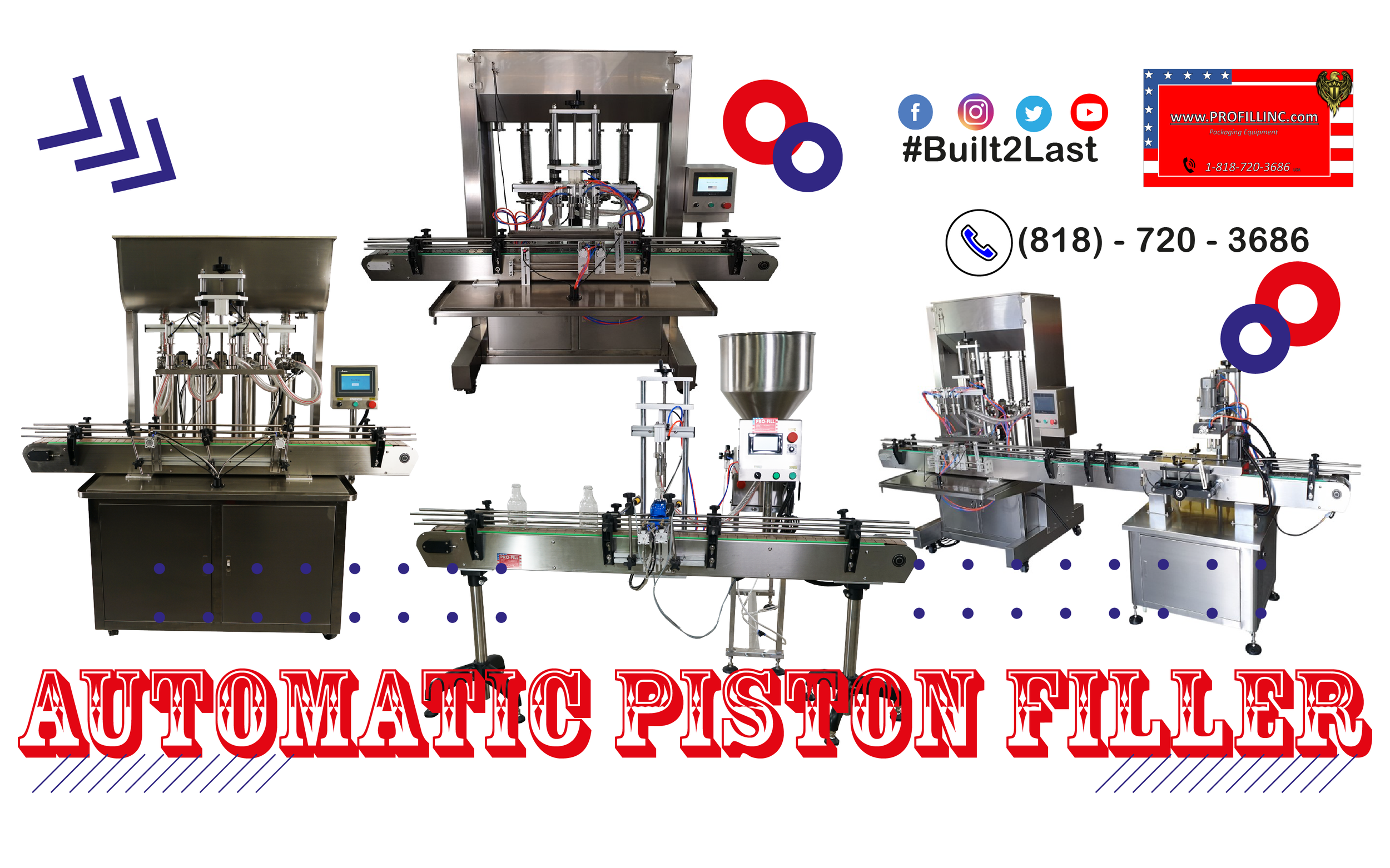 Piston Fillers Automatic / Jet-Pro | Pro-Fill Inc