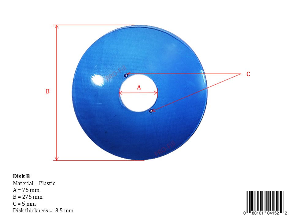 Miniatura: Disk for Labeling Machines