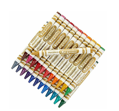 Miniatura: Crayola Metallic Crayons, Pack Of 24 Crayons