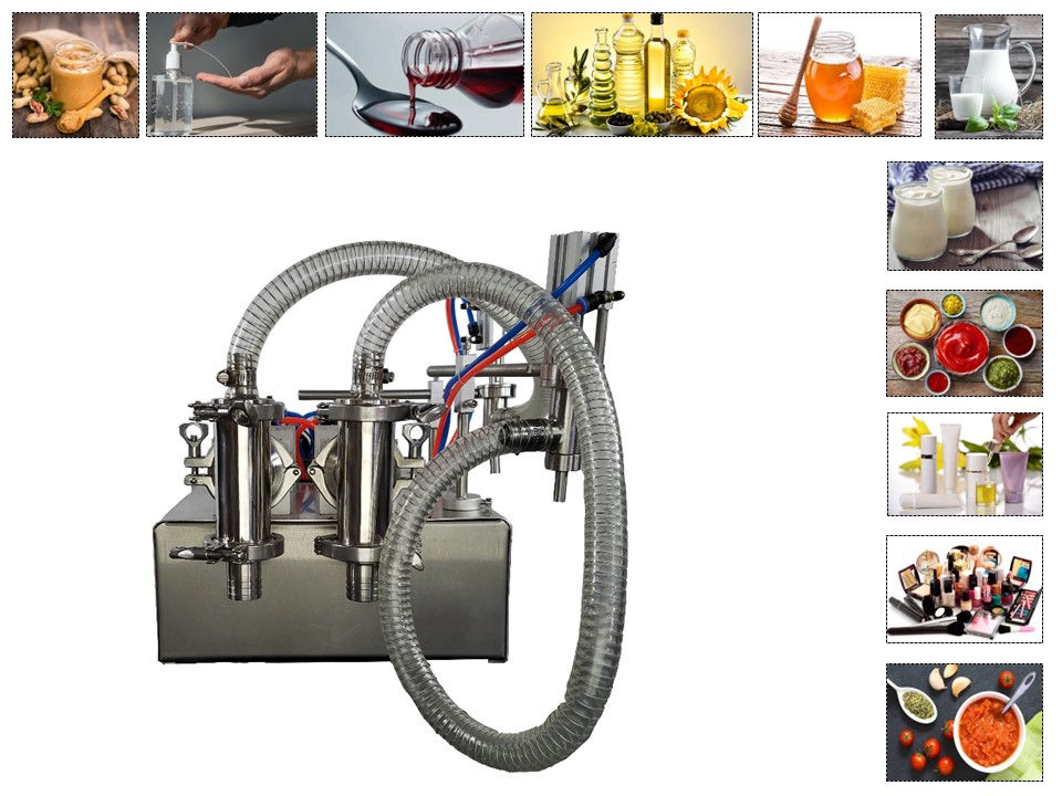 Miniatura: ASP Double Head Filling Machine / Liquid Piston Filler Machine Rental