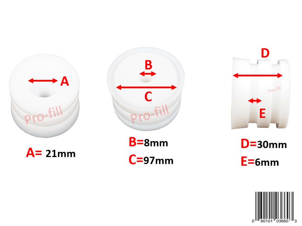 Miniatura: Pistón de nylon