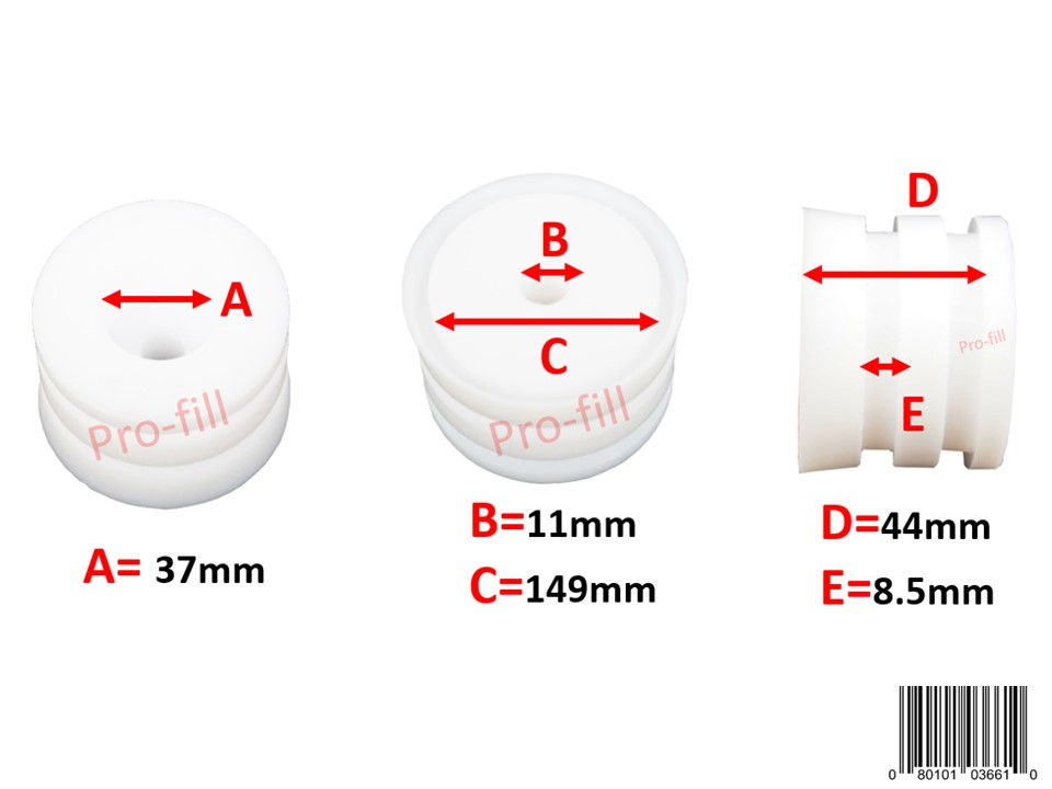 Miniatura: Pistón de nylon