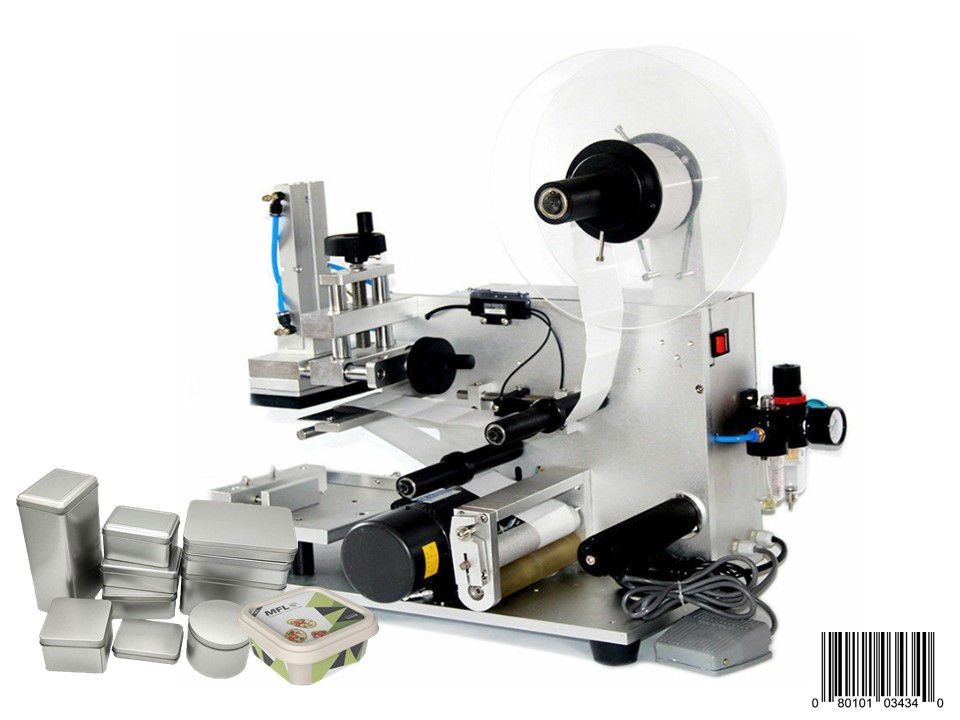 Miniatura: Semi-Auto Flat Label Machine Table Top #34340 Rental