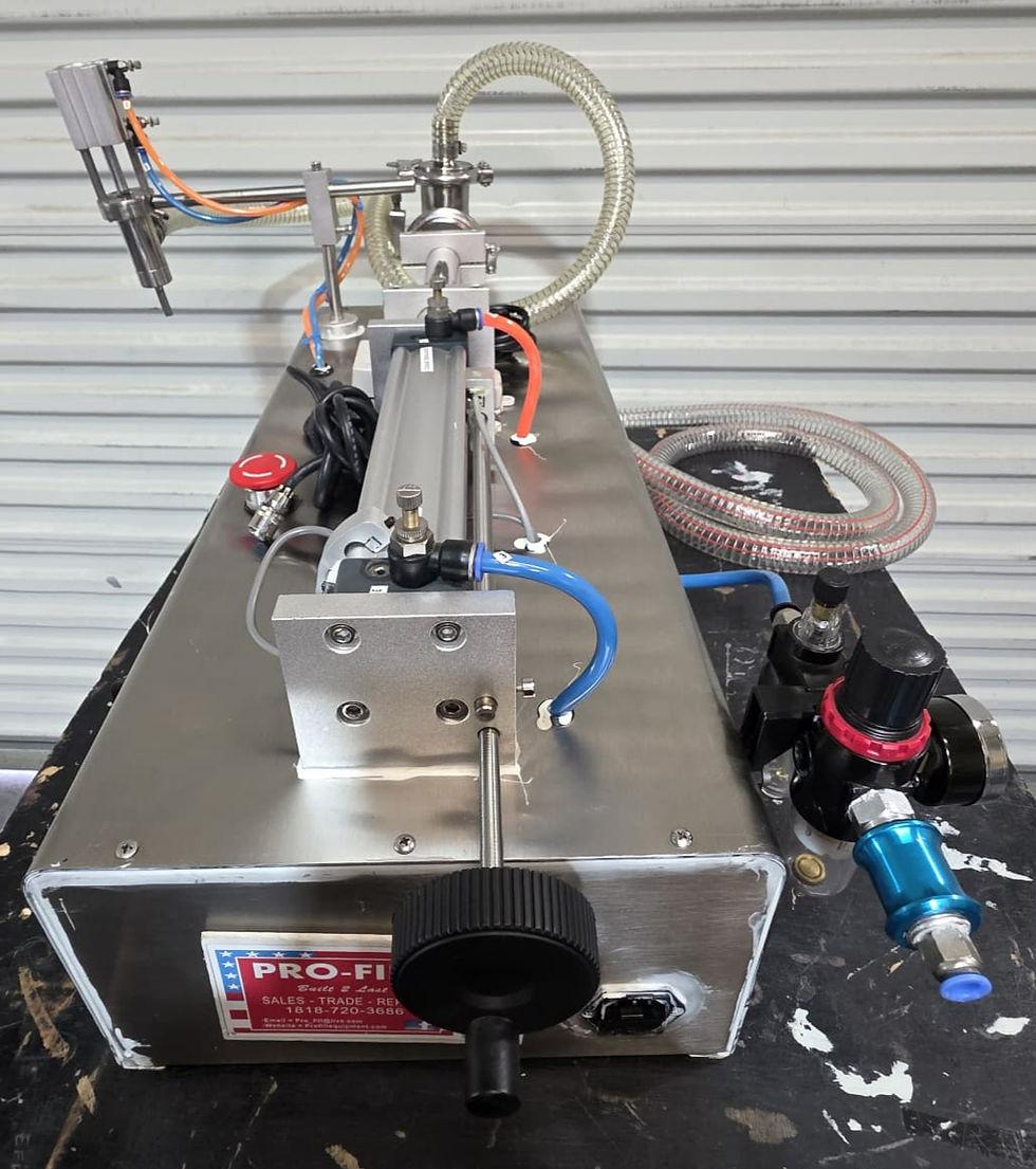 Thumbnail: Semiautomatic Piston Filler ASP-100 (Refurbished)