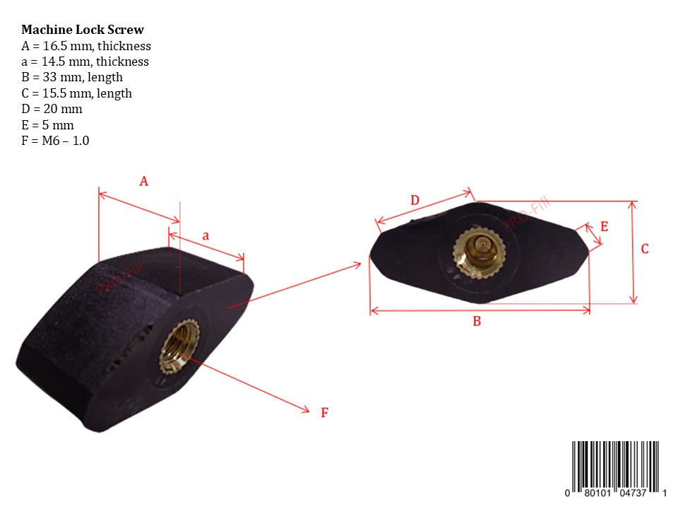 Miniatura: Machine Lock Screw