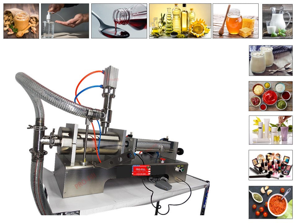 Miniatura: Máquinas de llenado de cabezal único modelos ASP (solo aire, eléctrico y aire)