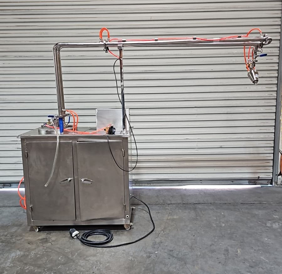 Miniatura: Stainless Steel Chocolate & Syrup Spray Machine for Confectionery and Bakery