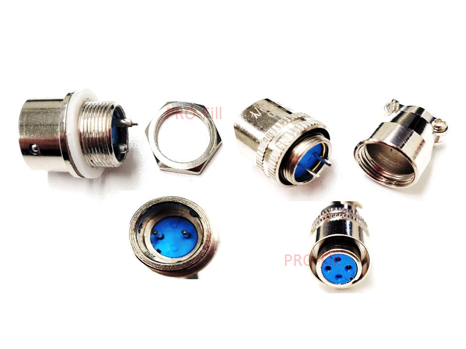 Conector macho y hembra