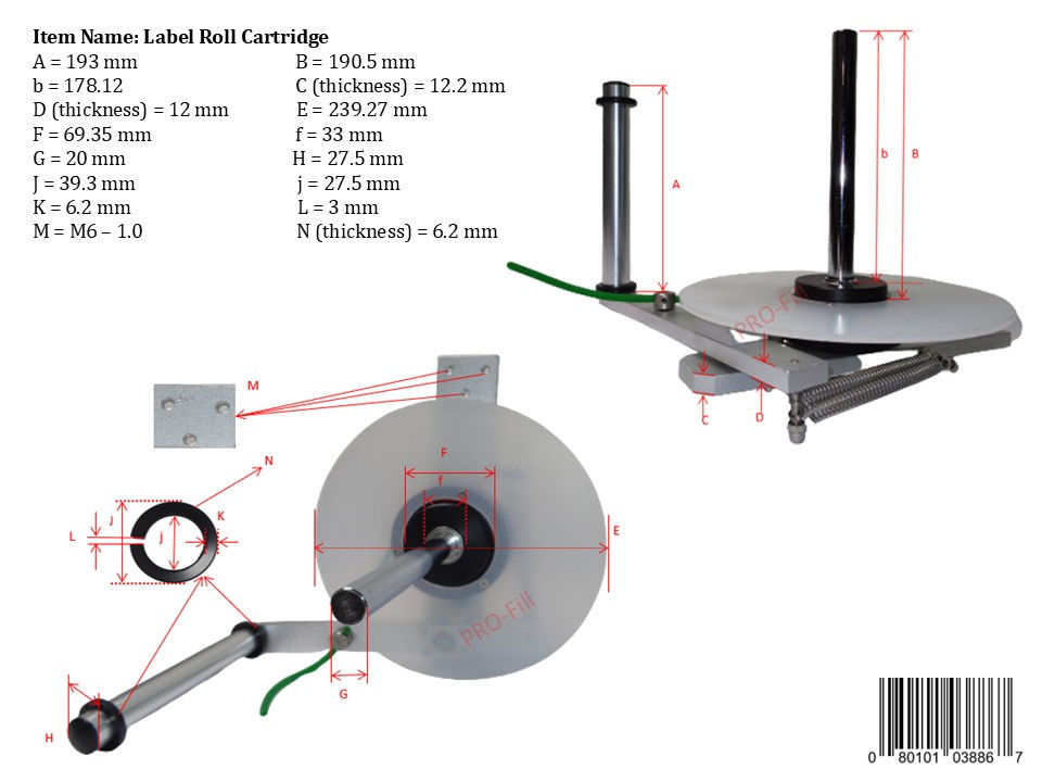 Miniatura: Label Roll Cartridge