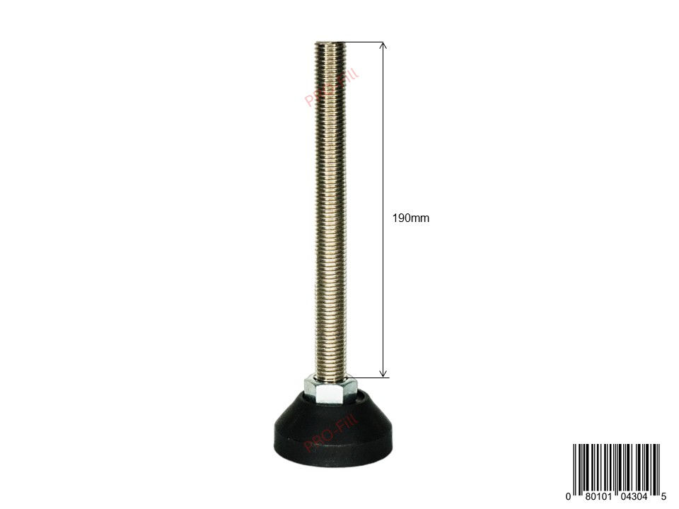 Miniatura: Leveling Leg for Machines (Thread M16-1.75)