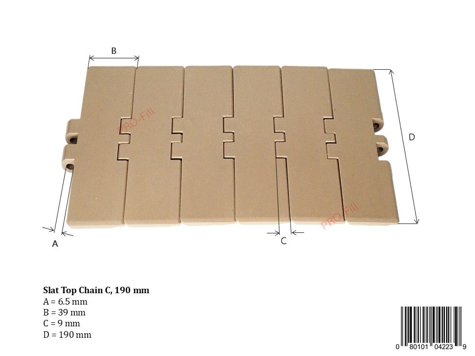 Miniatura: Slat Top Chains