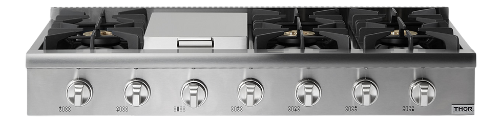 Thor Kitchen 48 in. Gas Professional Rangetop in Stainless Steel