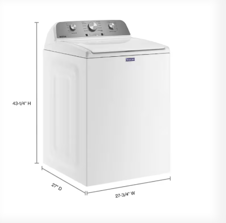Top Load Washer with Deep Fill - 4.5 cu. ft.