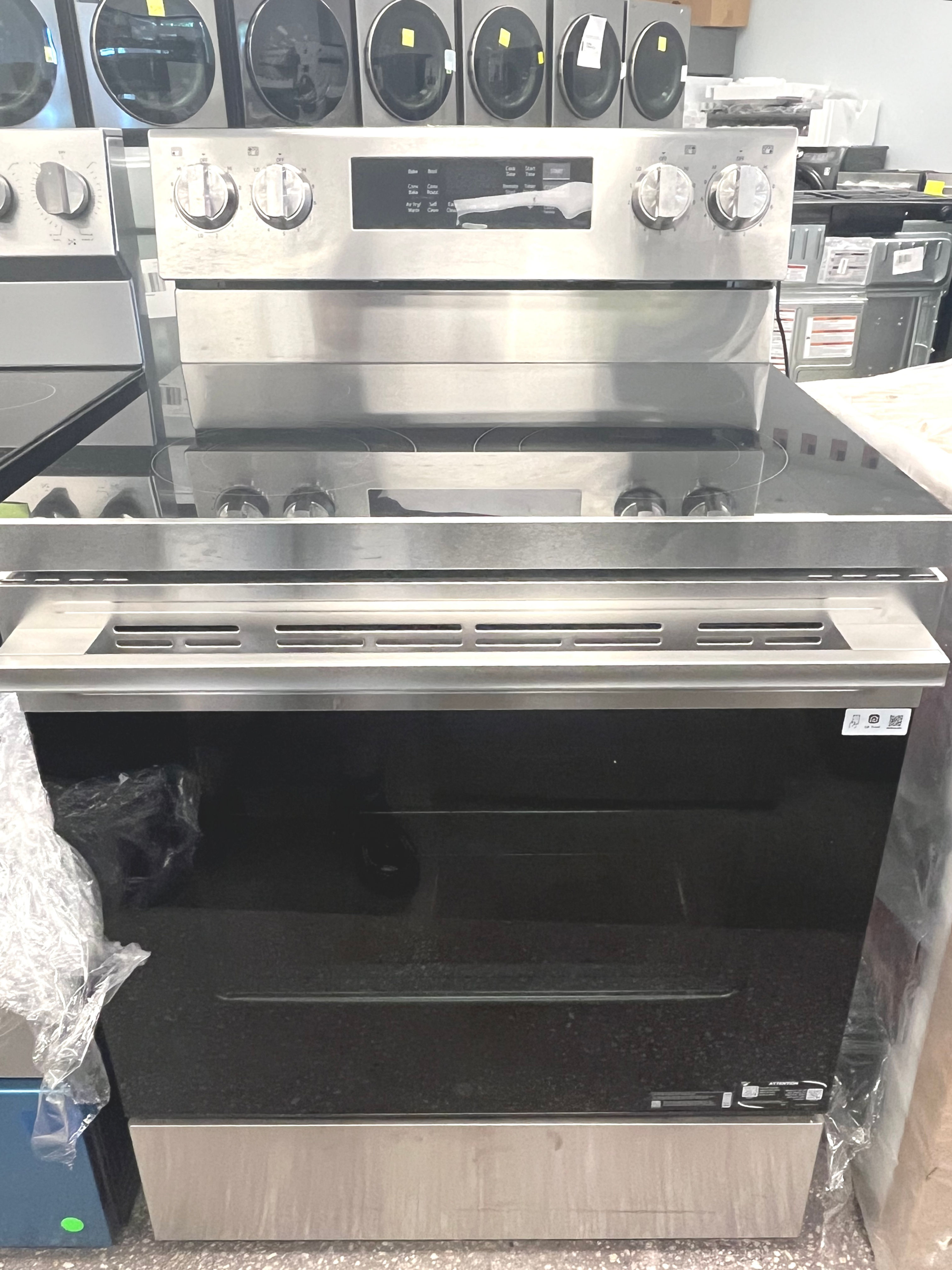 30-Inch Wide Electric Range With No Preheat Air Fry and Air Baking - 5.3 cu. ft.