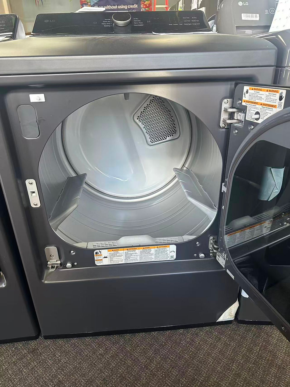 Thumbnail: 7.3 cu. ft. Smart Electric Dryer in Matte Black with Sensor Dry