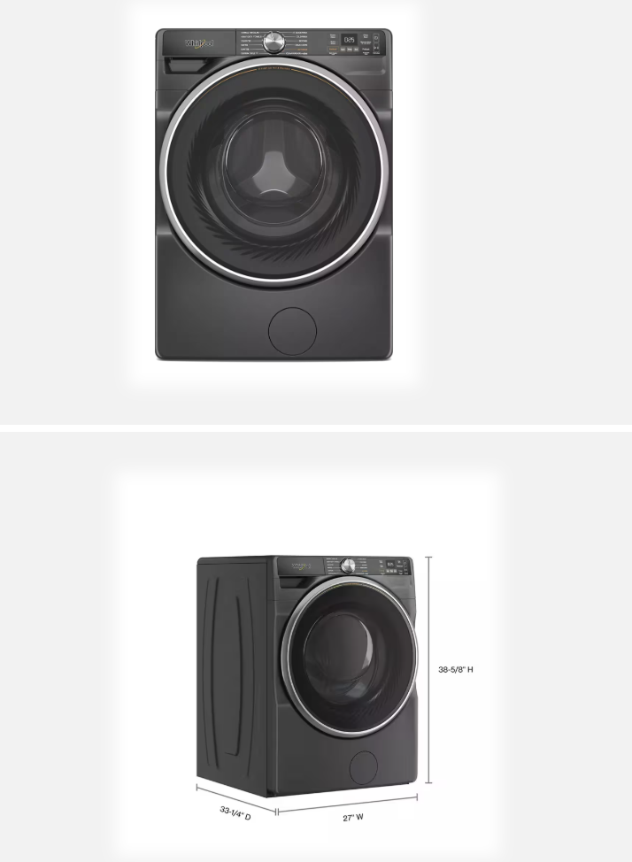 5.0 cu. ft. Smart Front Load ENERGY STAR® Certified Washer with FreshFlow™ Vent