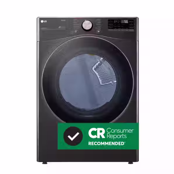 LG 7.4 cu. ft. Front Load Electric Dryer with TurboSteam