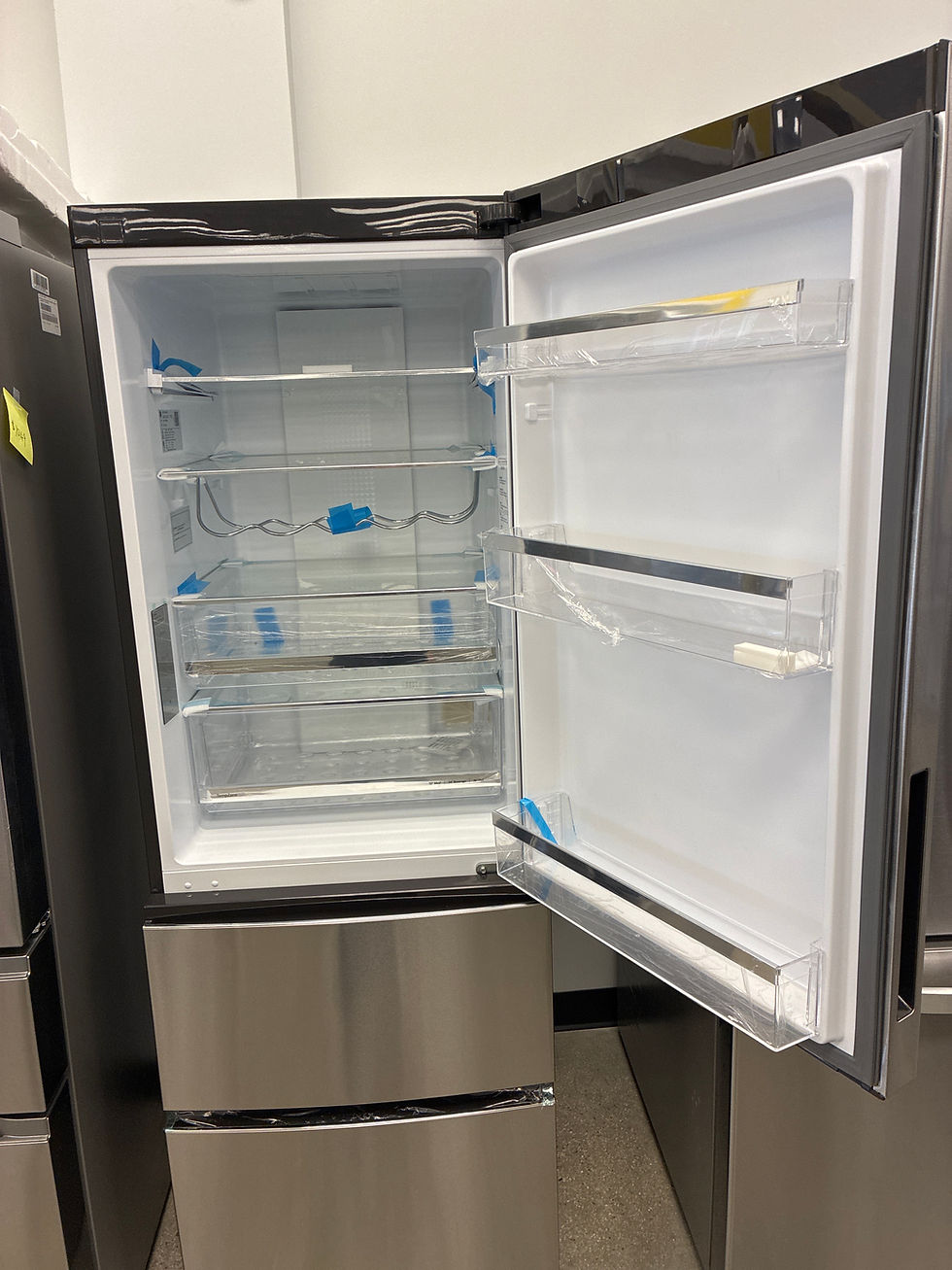 Thumbnail: GE 11.9 cu. ft. Bottom Freezer Refrigerator in Stainless Steel, Counter Depth