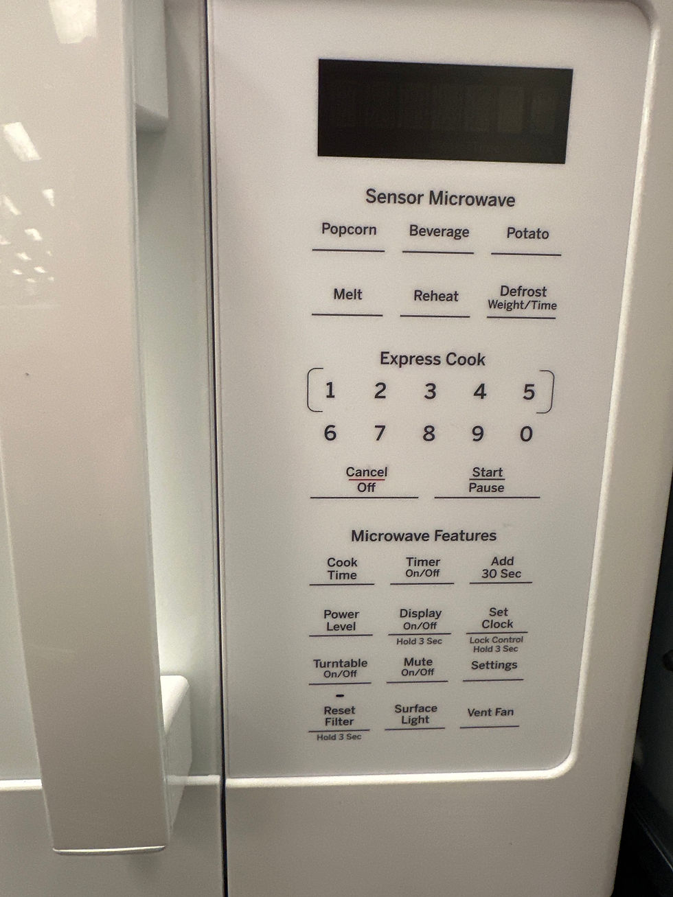 Thumbnail: GE® 1.6 Cu. Ft. Over-the-Range Microwave Oven Model #: JVM3160DFWW