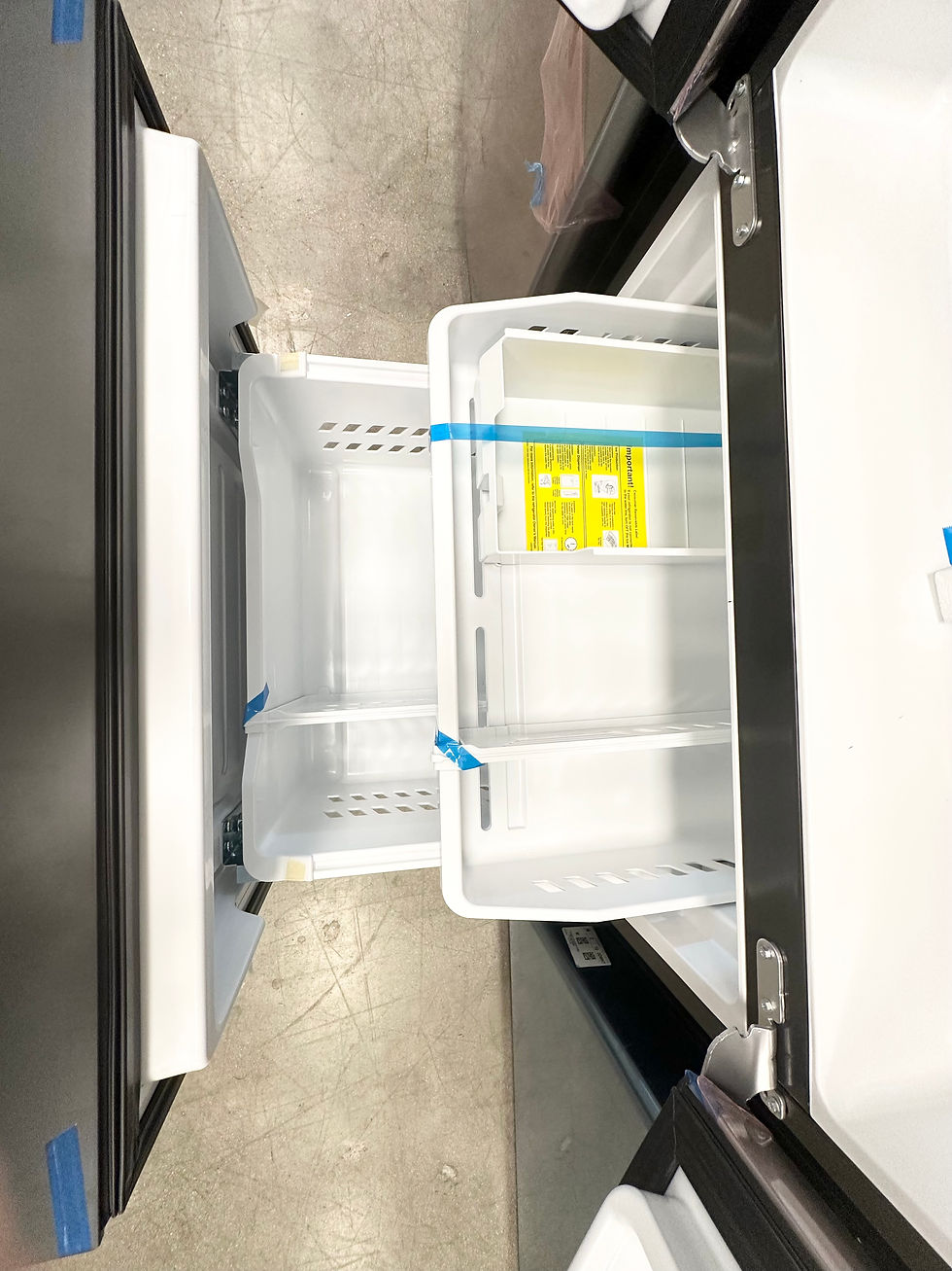 Thumbnail: GE 24.7 cu. ft. French Door Refrigerator in Fingerprint Resistant Stainless Stee