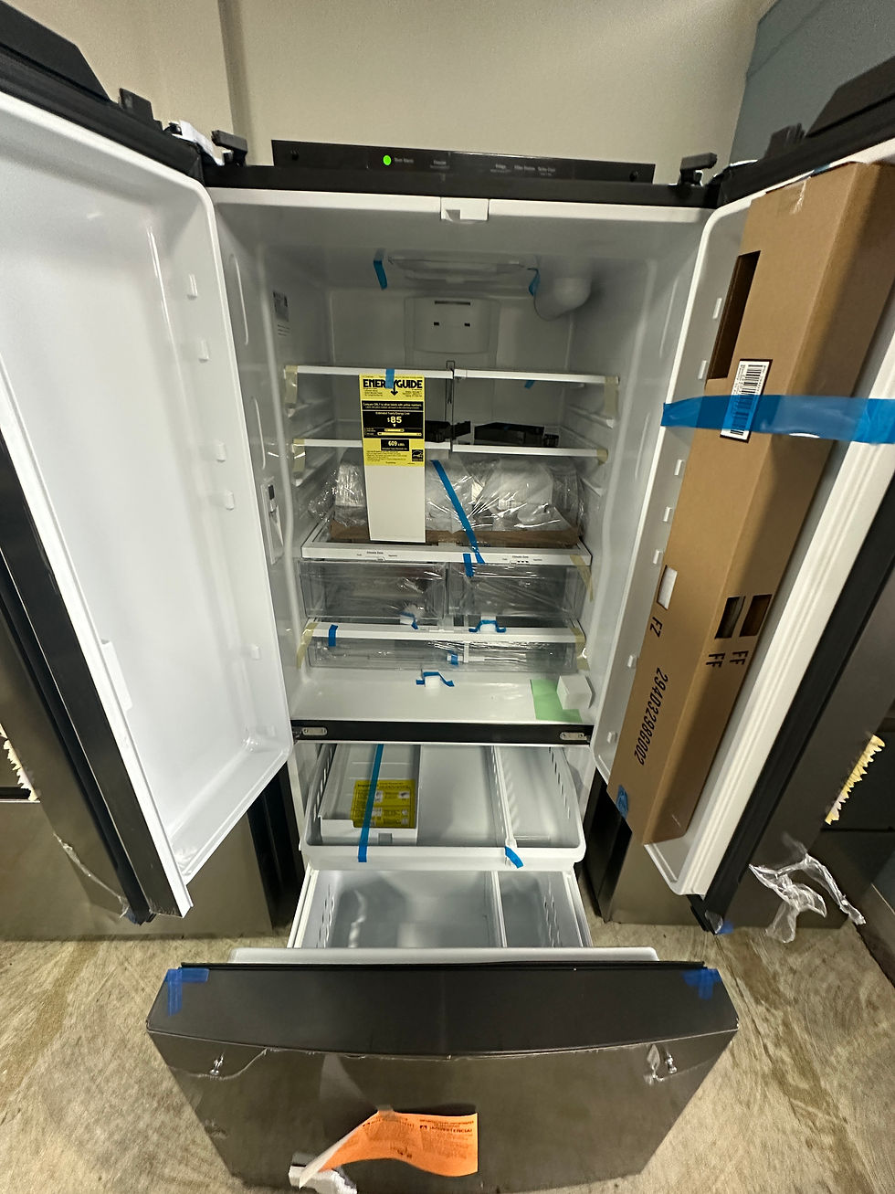 Thumbnail: GE 24.7 cu. ft. French Door Refrigerator (GNE25JMKES)