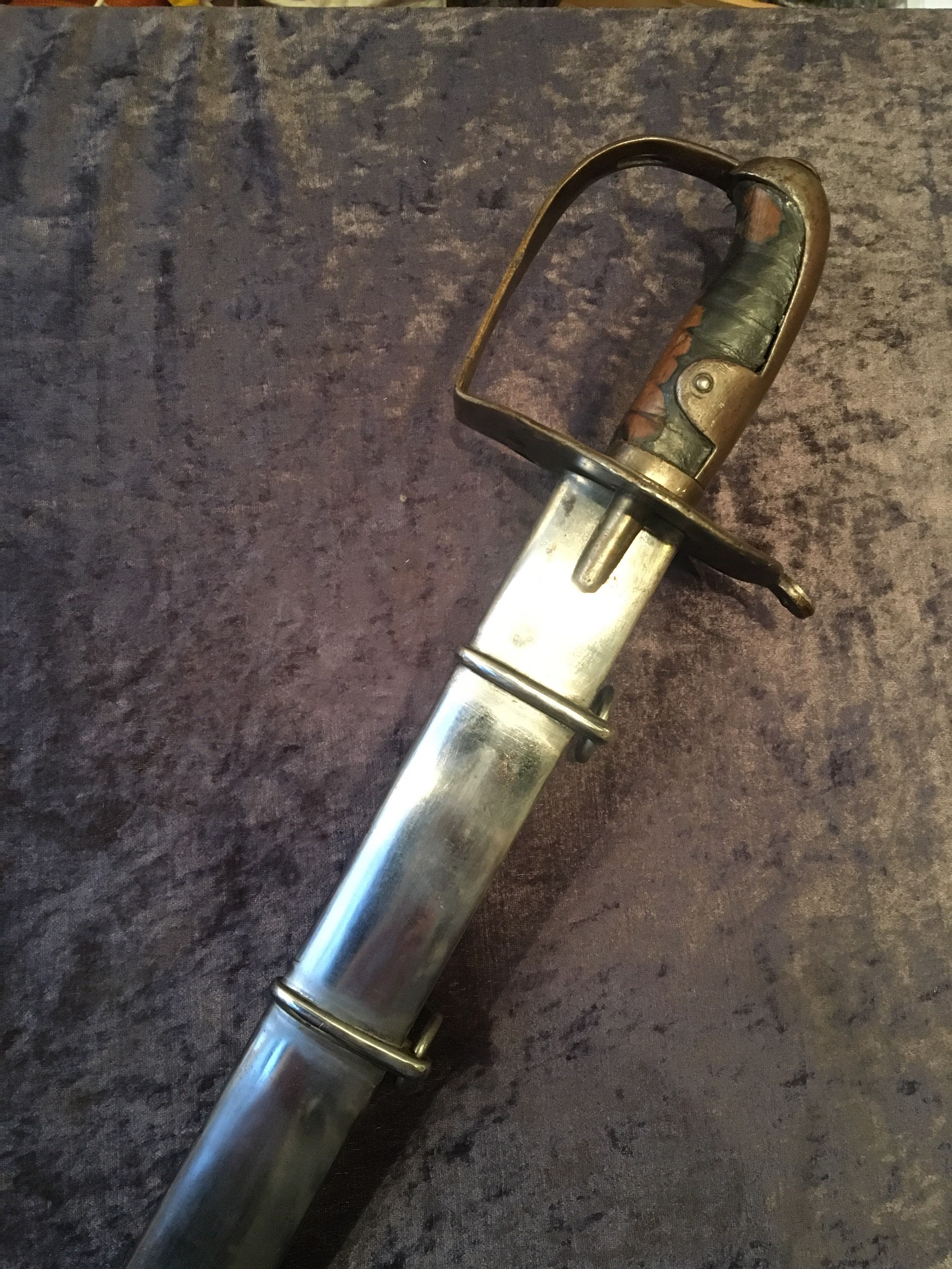 Engelsk pallasch m/1796 för tunga kavalleriet