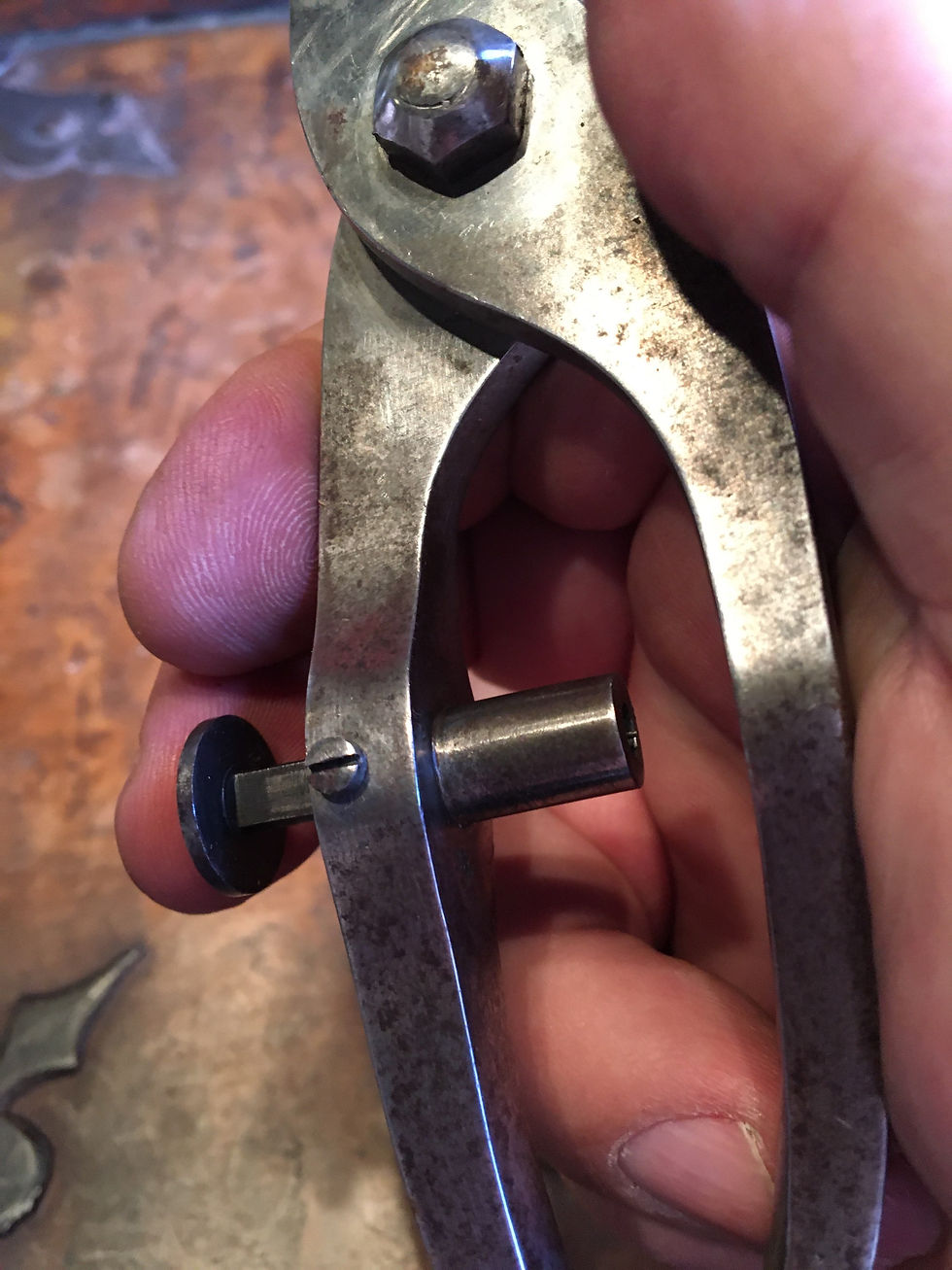 Thumbnail: Unique bullet pliers/loading tool for revolvers