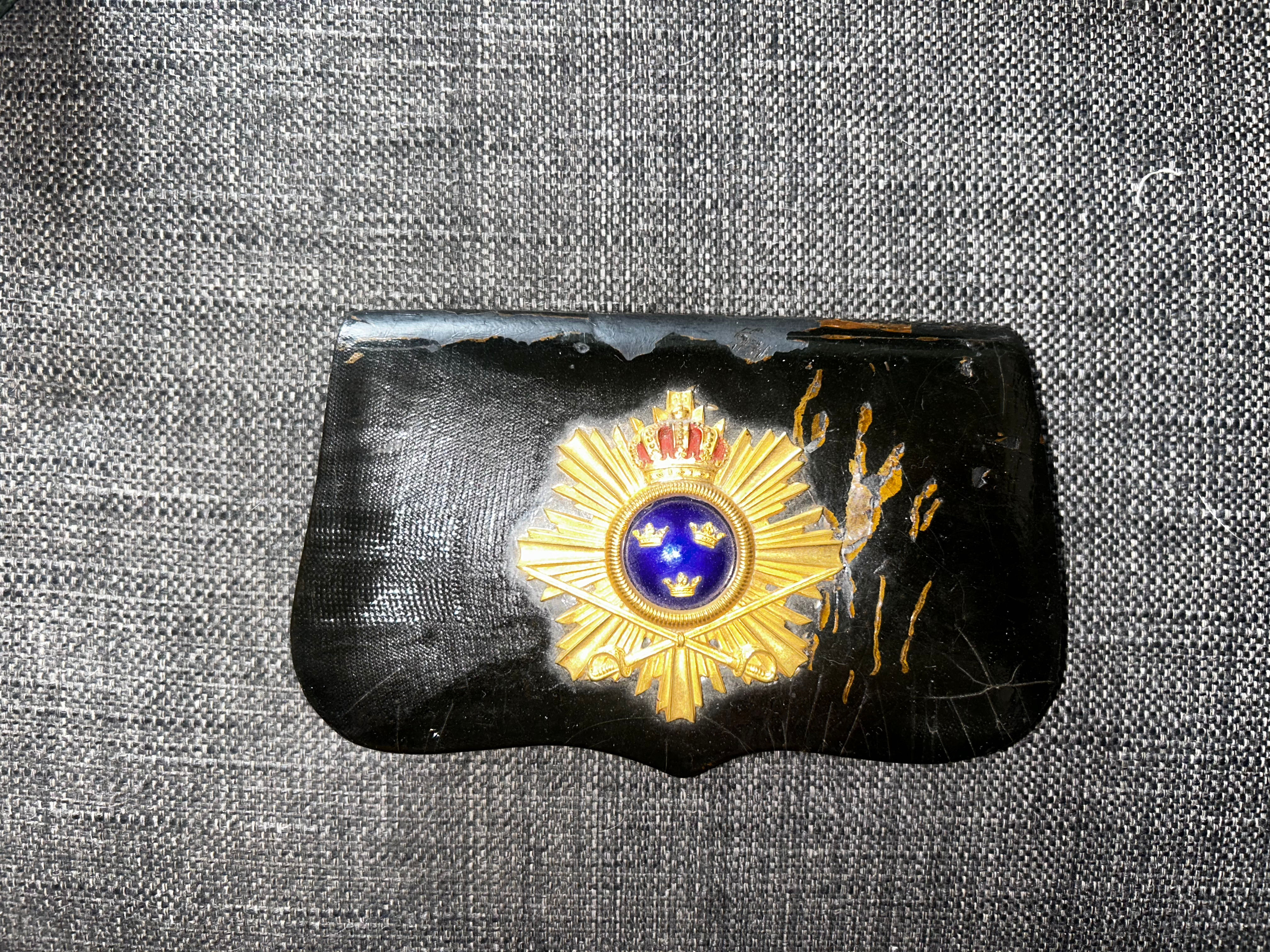 Sv Kartuschlåda för kavalleriofficer m/1895