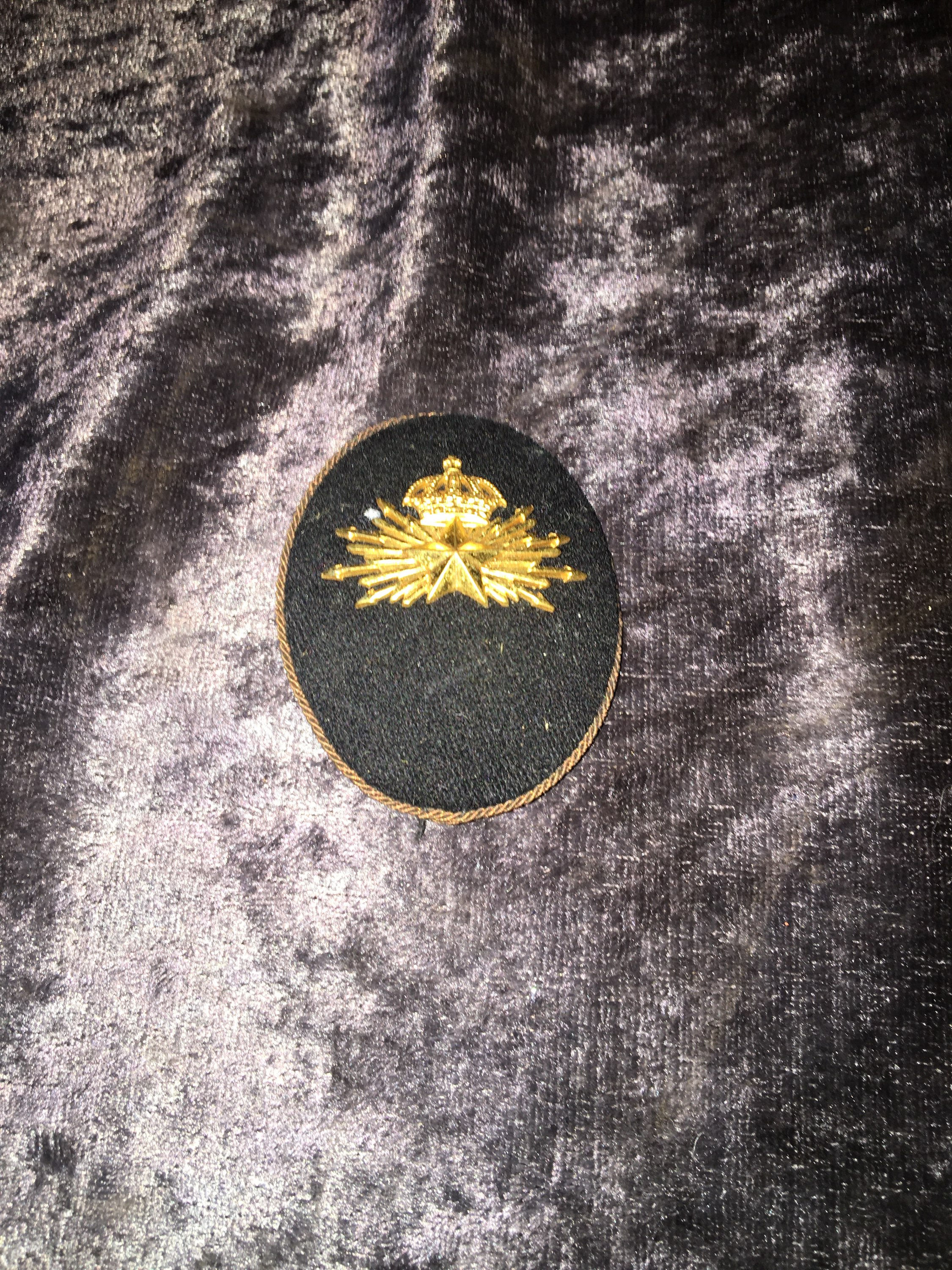 Mössmärke för Sthlms telegrafverk