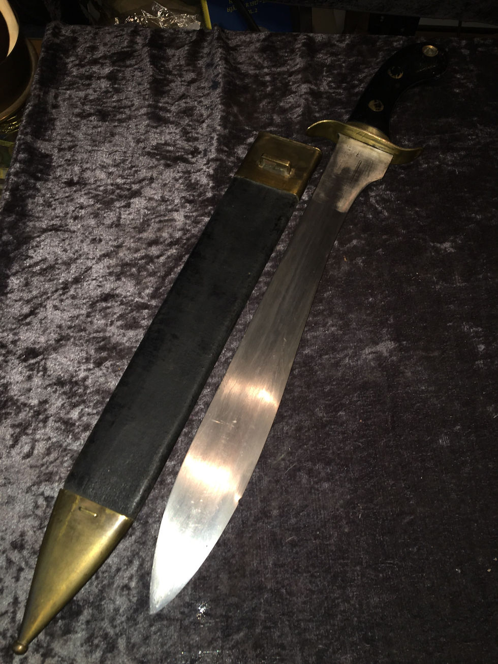 Thumbnail: Swedish faskin knife w/1848