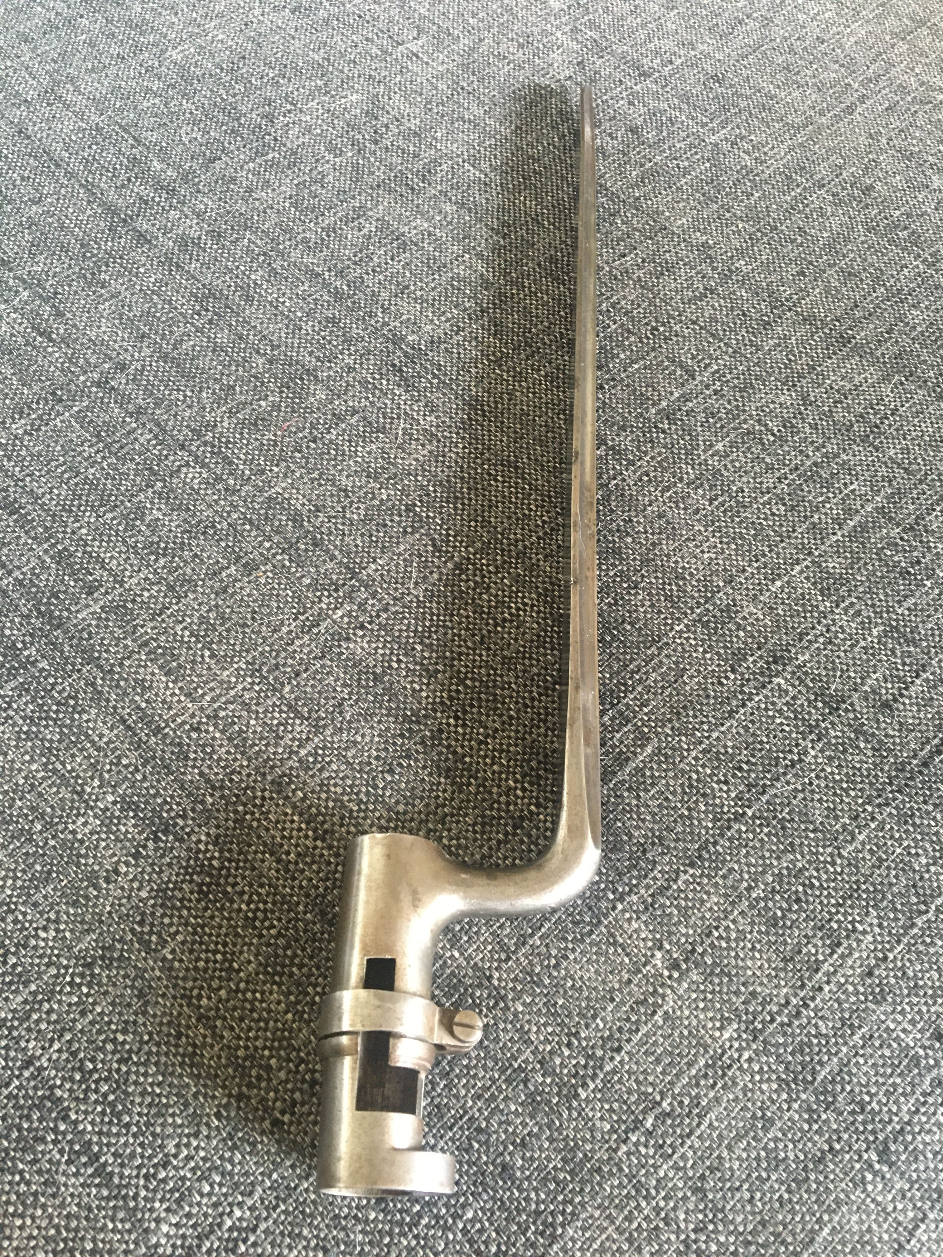 US Springfield m/1873 hylsbajonett 