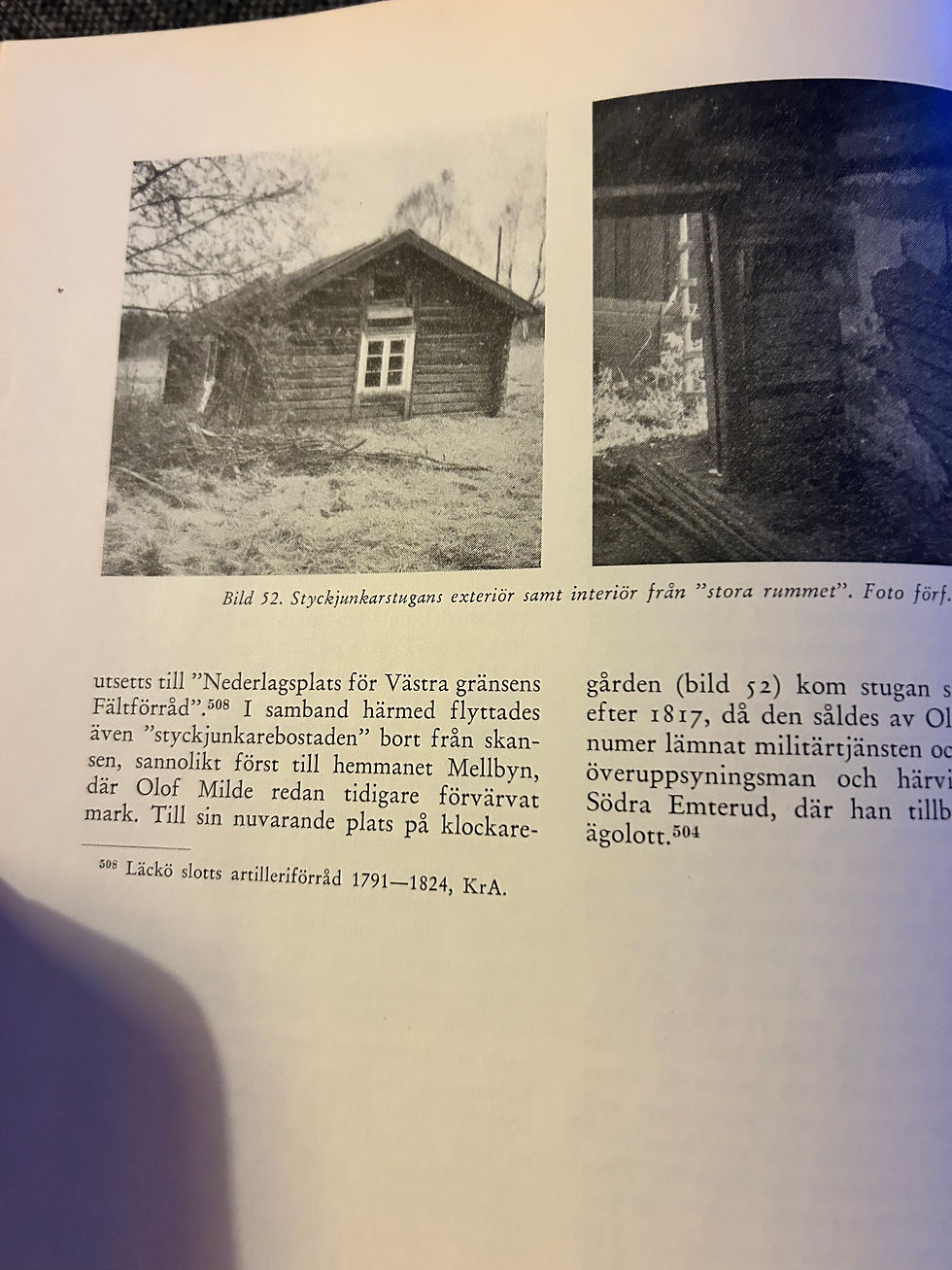 Thumbnail: Trevlig bok om Eda skansar tryckt 1956