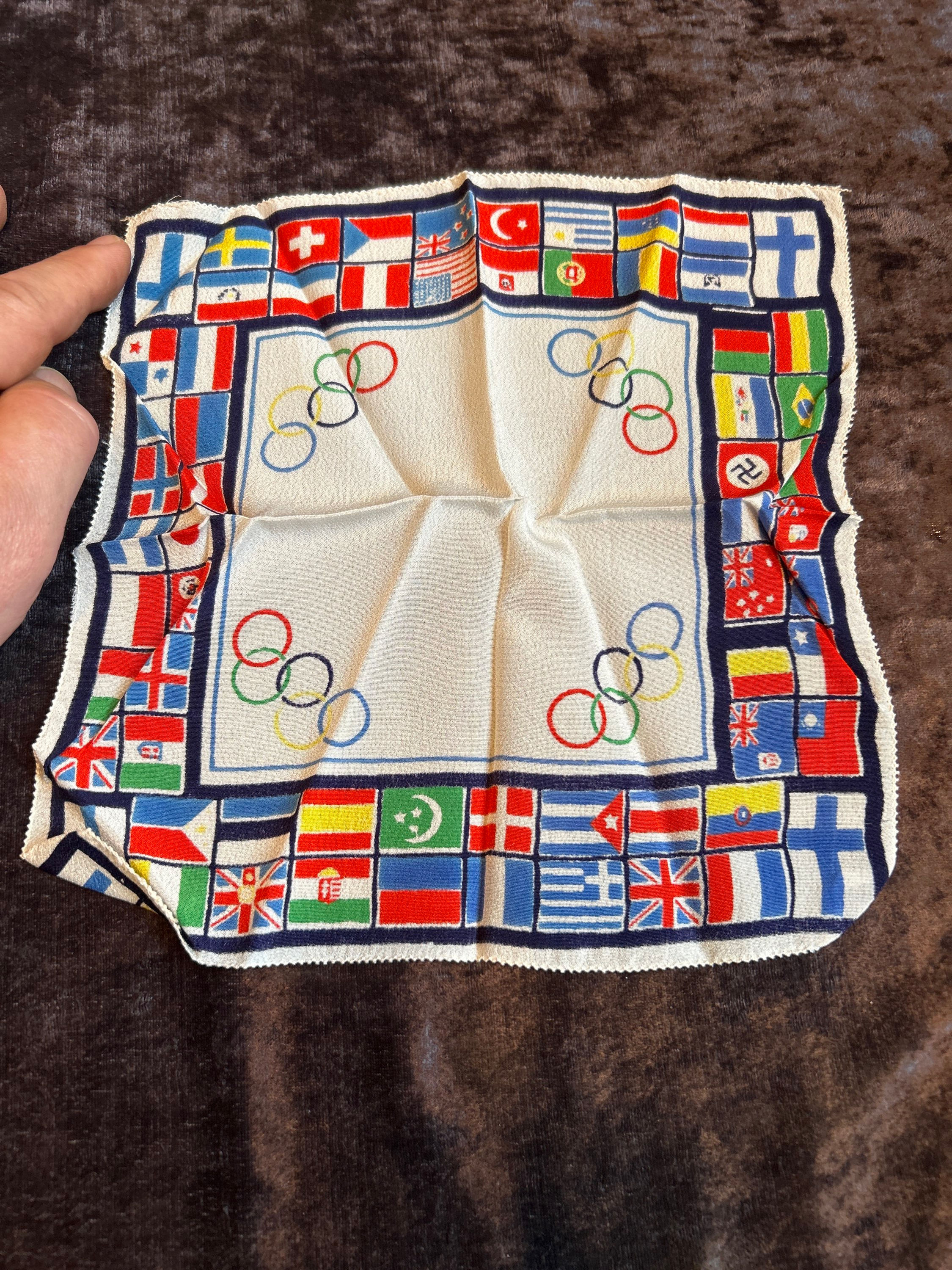 Näsduk för olympiaden i Helsingfors 1940