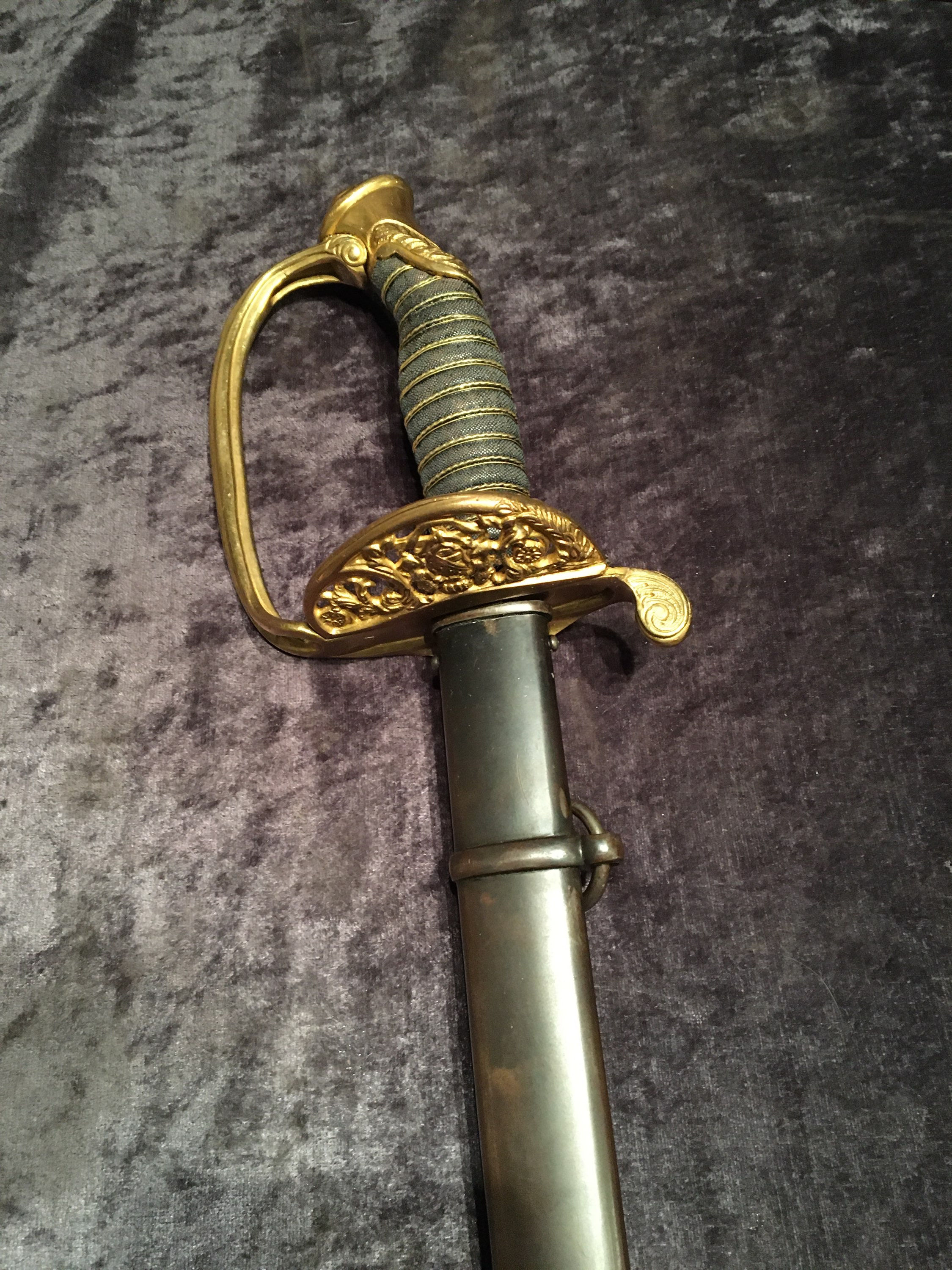 Infanteriofficerssabel Sachsen m/1867