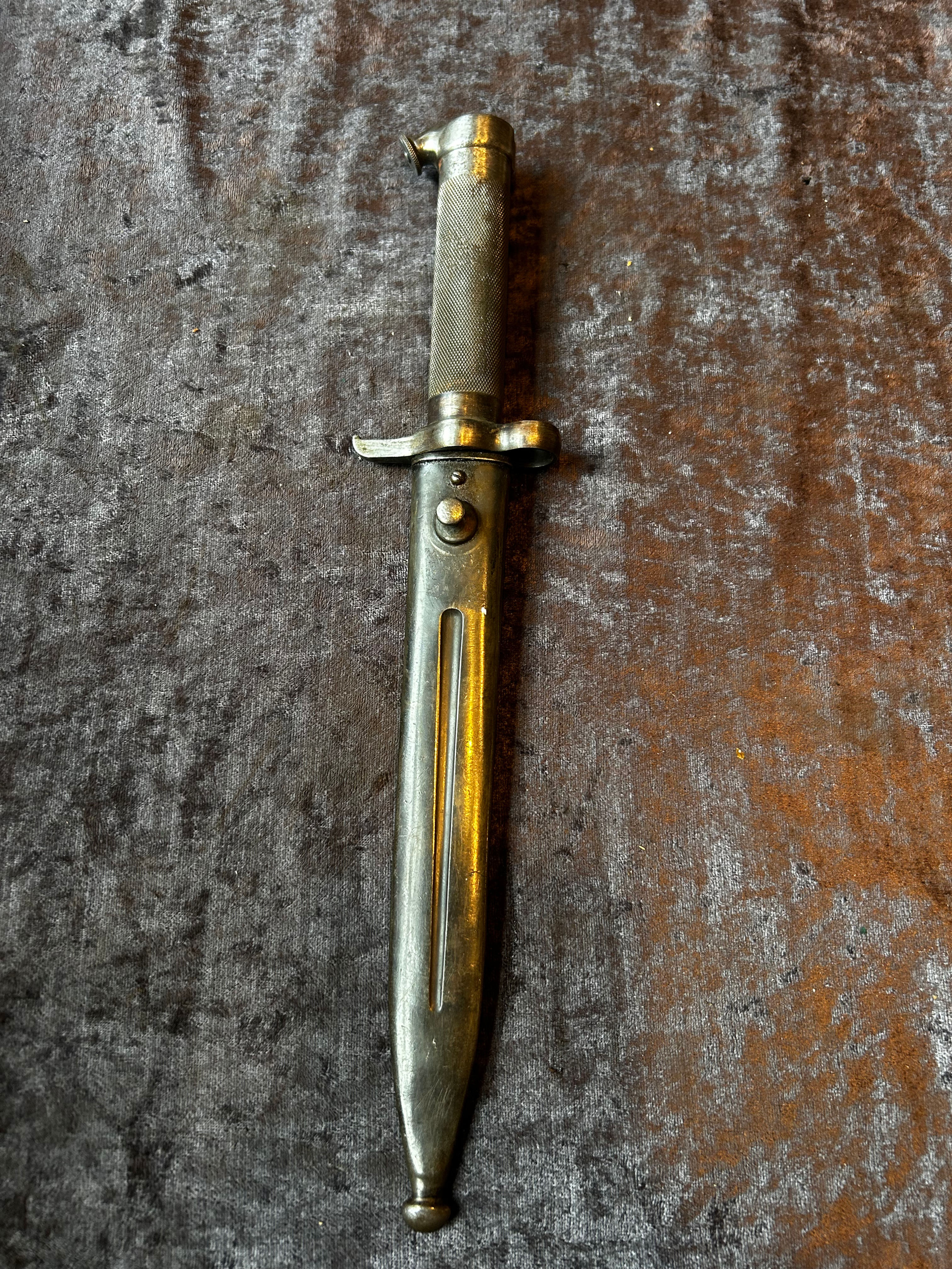 Sv Mauser m/96 med platt knapp 