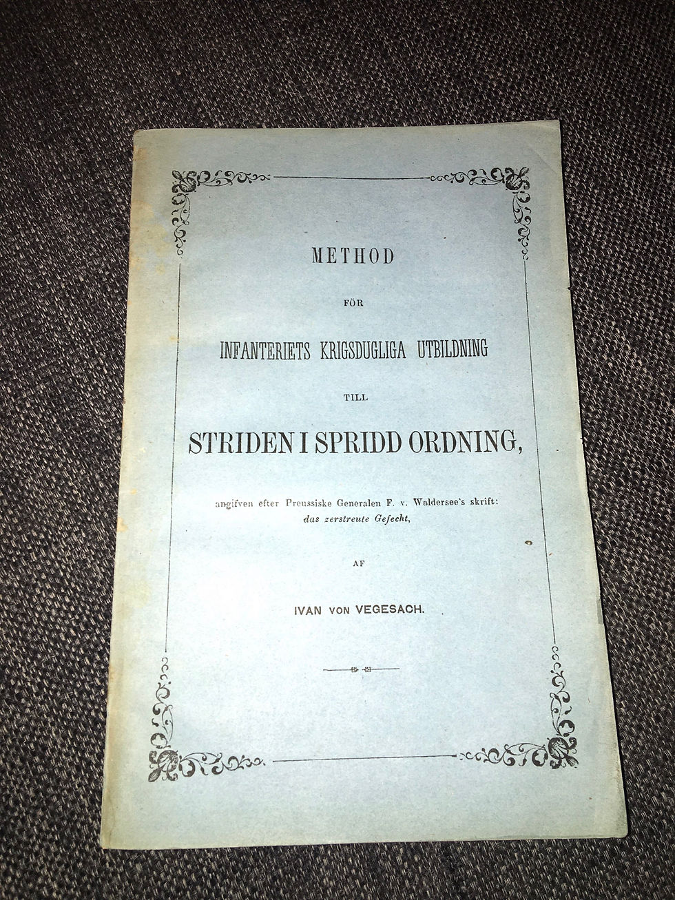 Mindre häfte om ”striden i spridd ordning”