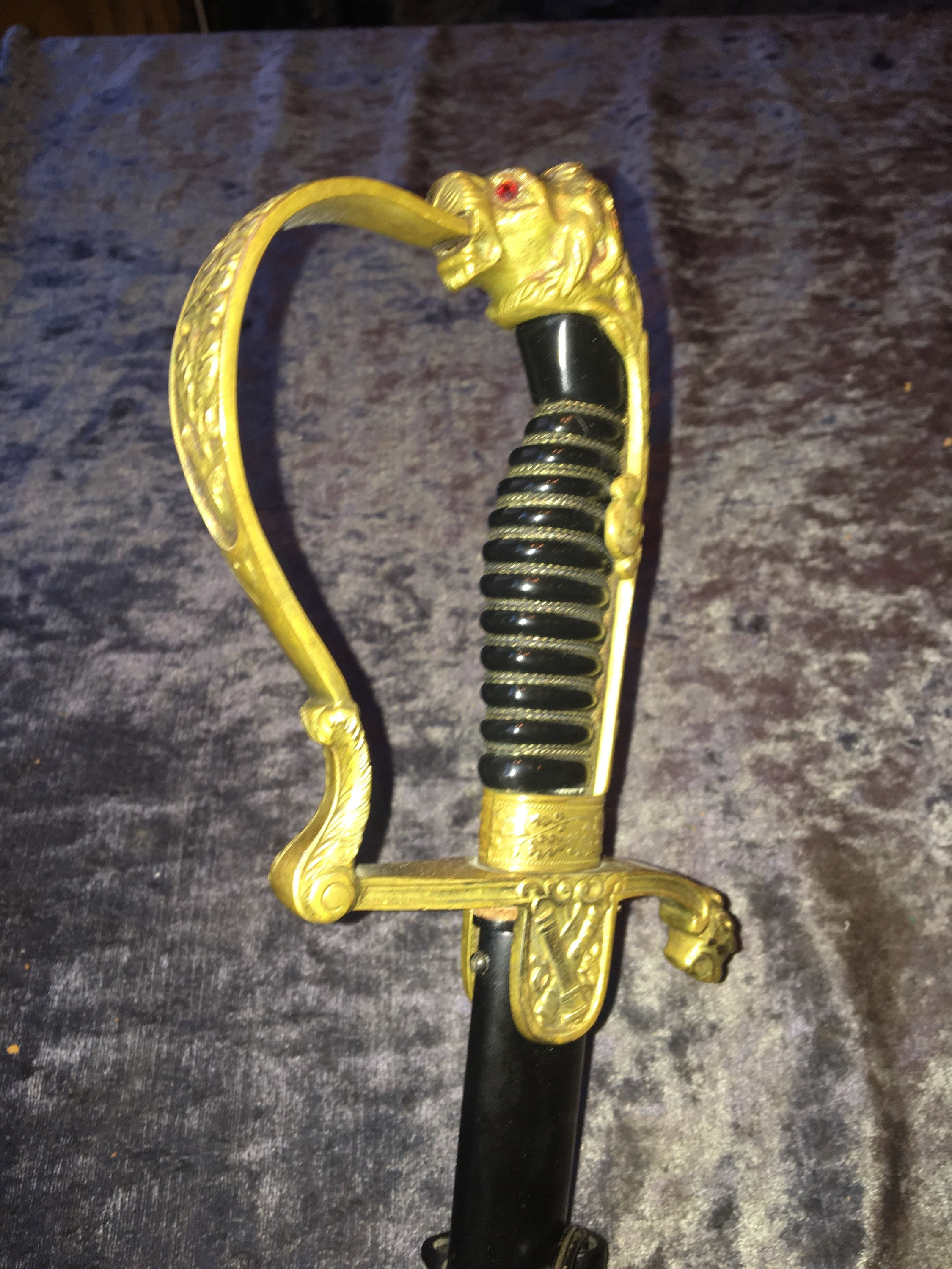 Tysk artillerisabel ca:1900-1930