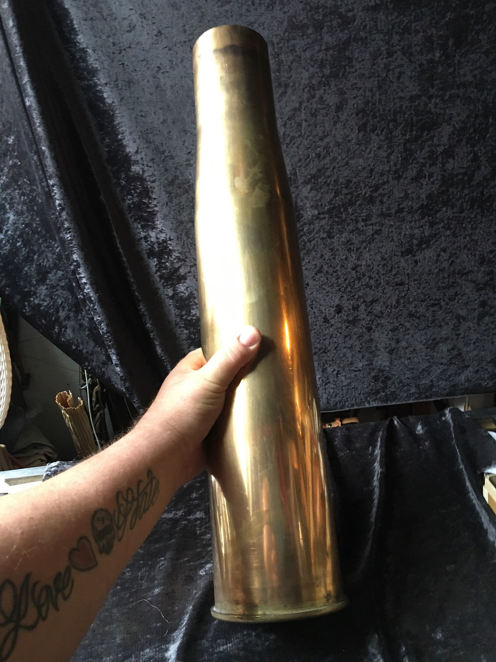 Stor artilleri eller pansar granathylsa 90mm