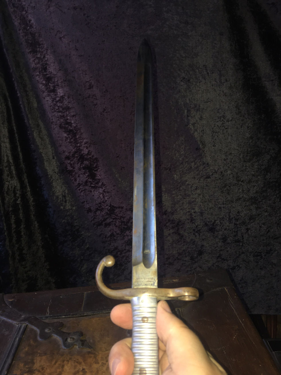 Thumbnail: Argentinian bayonet w/1891 for the army