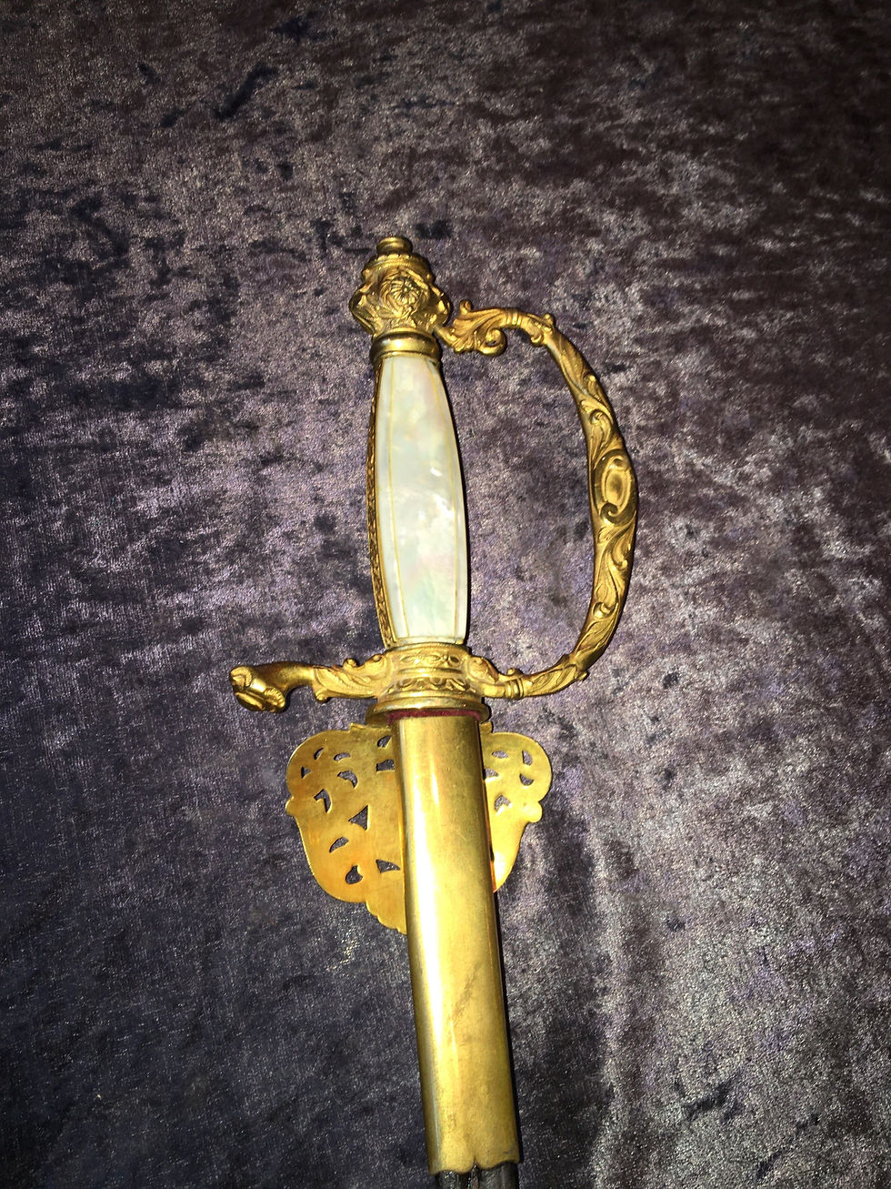 Thumbnail: Civil/official smalsword, second half of the 19th century