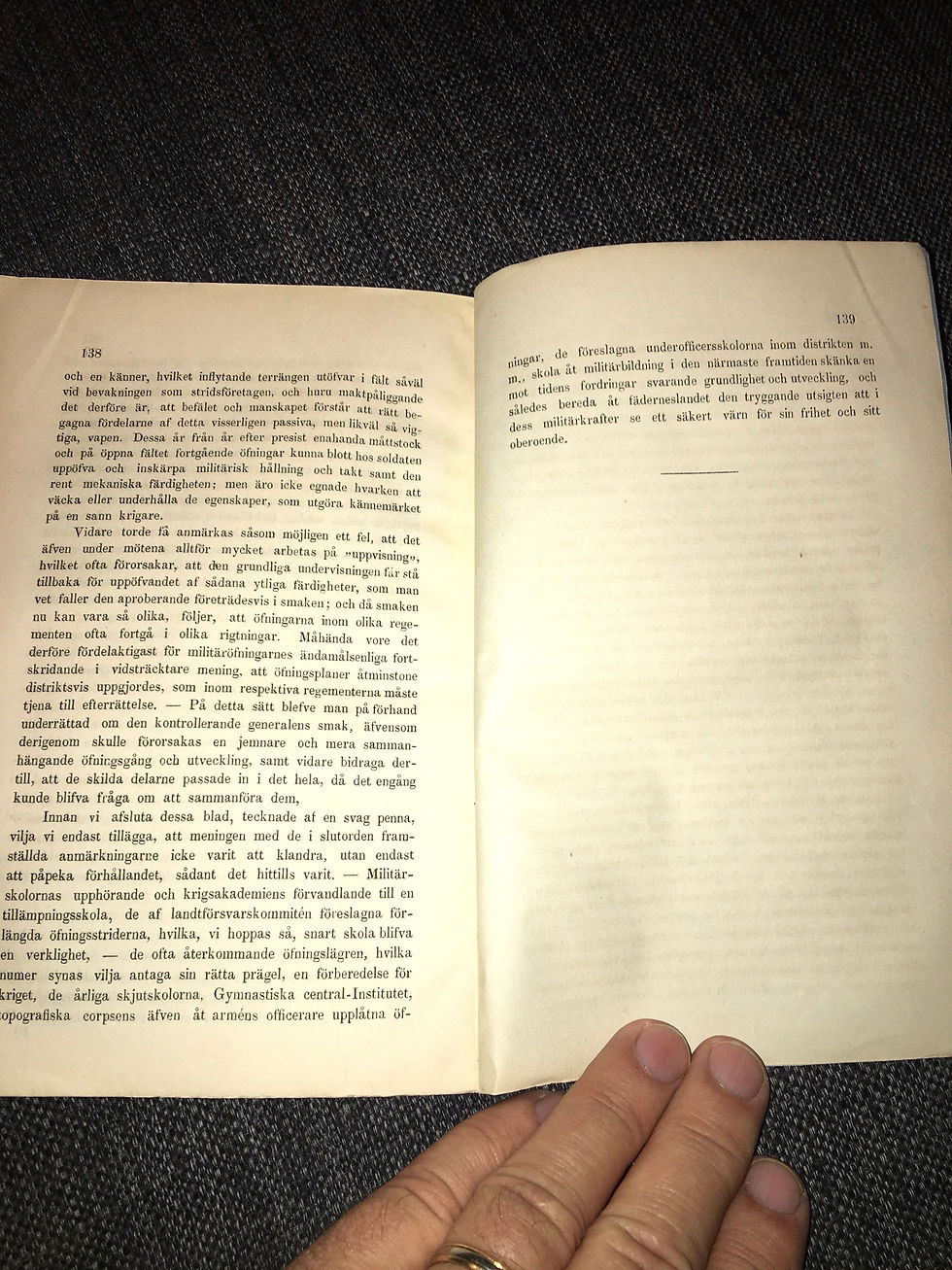 Miniatyrbild: Mindre häfte om ”striden i spridd ordning” 