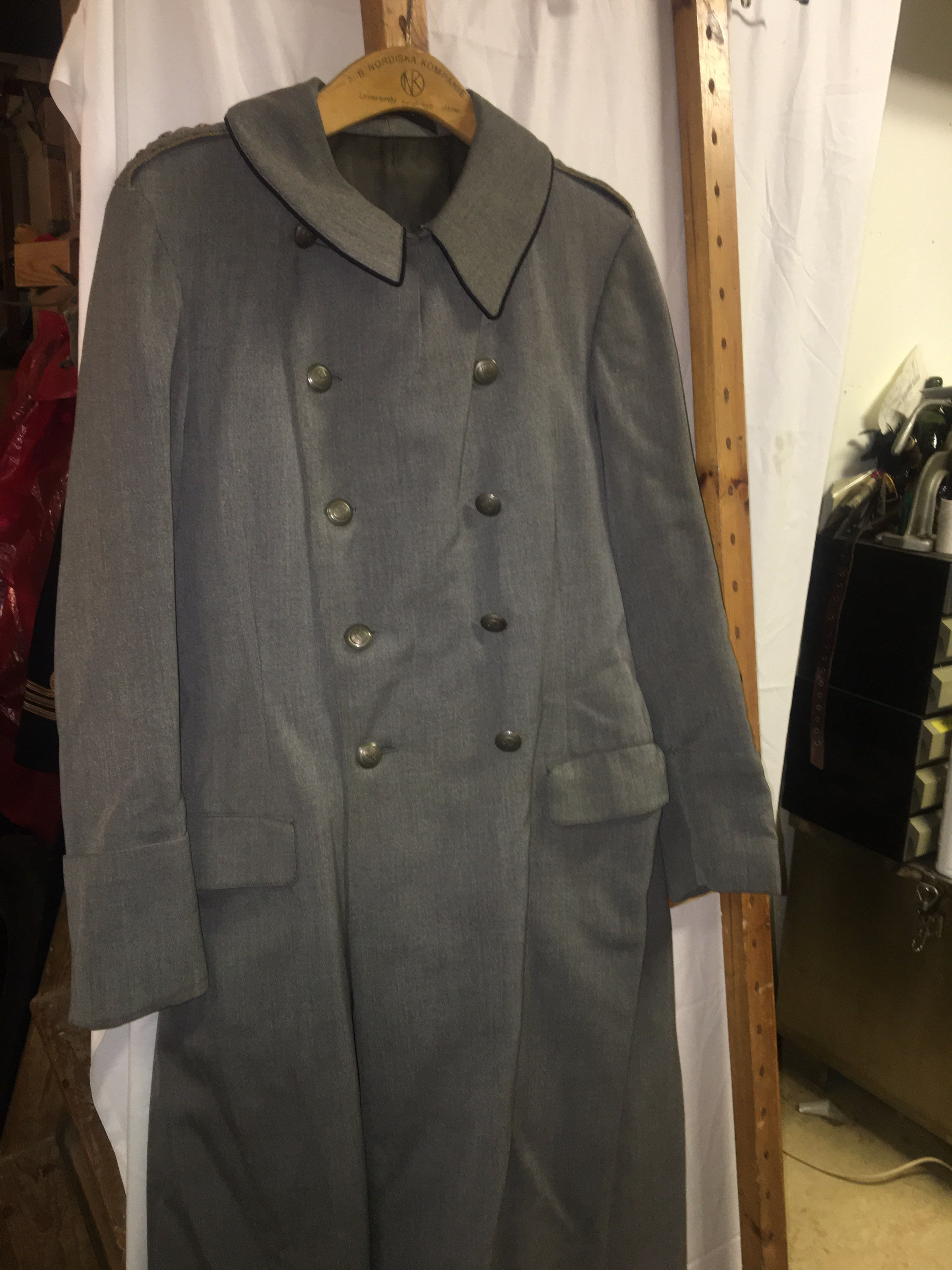 Rock m/10-37 for captain at P.3 Södermanland