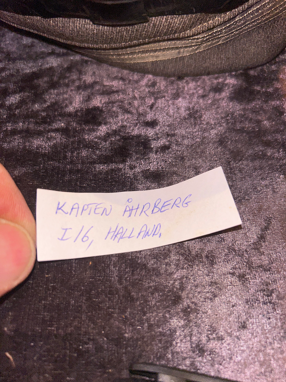 Thumbnail: Mössa m/23 för kapten vid I.16