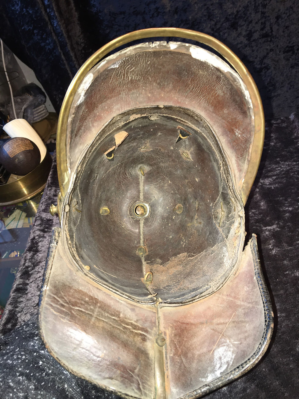 Thumbnail: Helmet for crew at the marine regiment m/1845