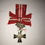 Thumbnail: Miniature Finnish Cross of Liberty 4th class with sword.