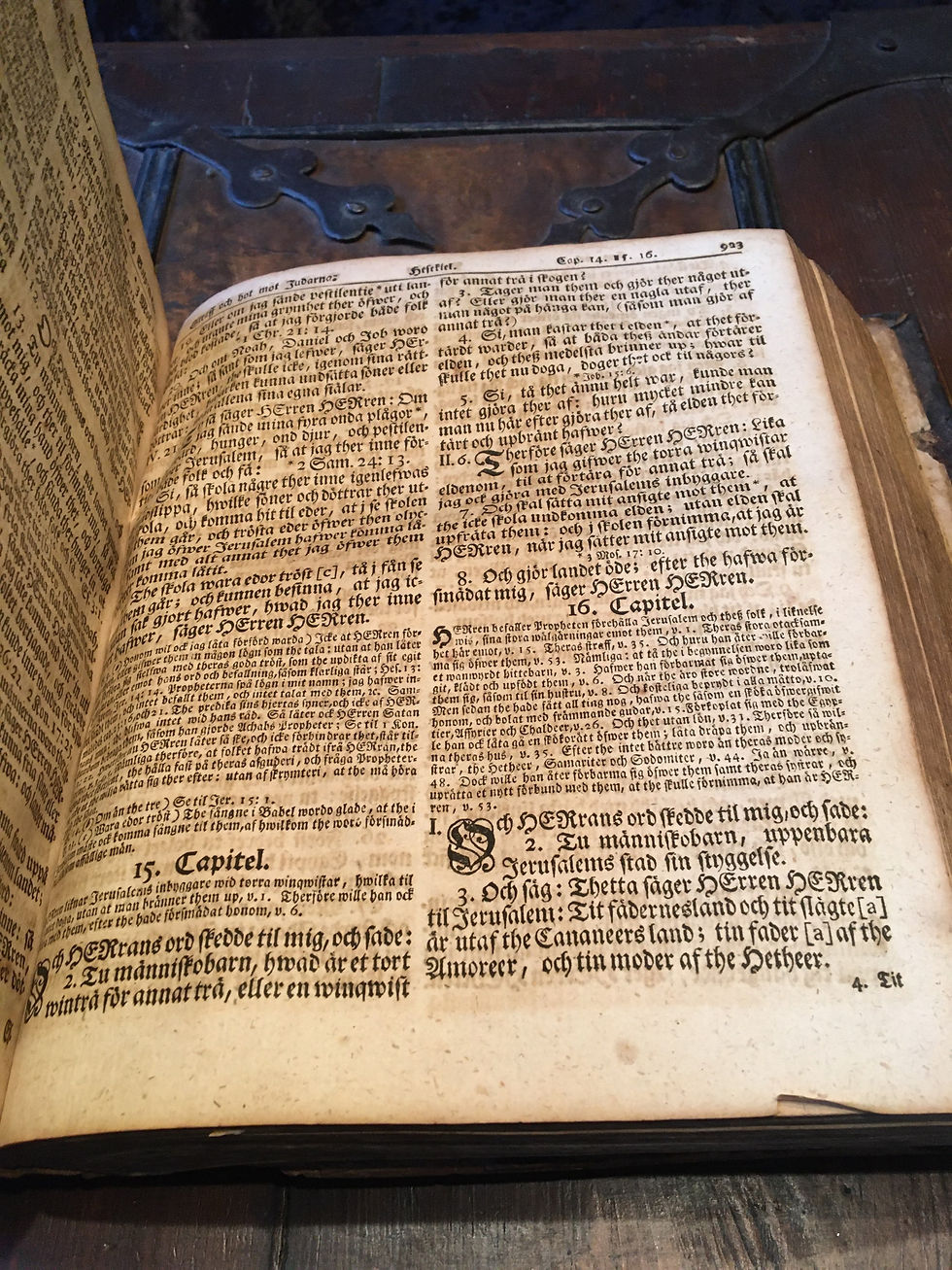 Miniatyrbild: Bibel 1766 