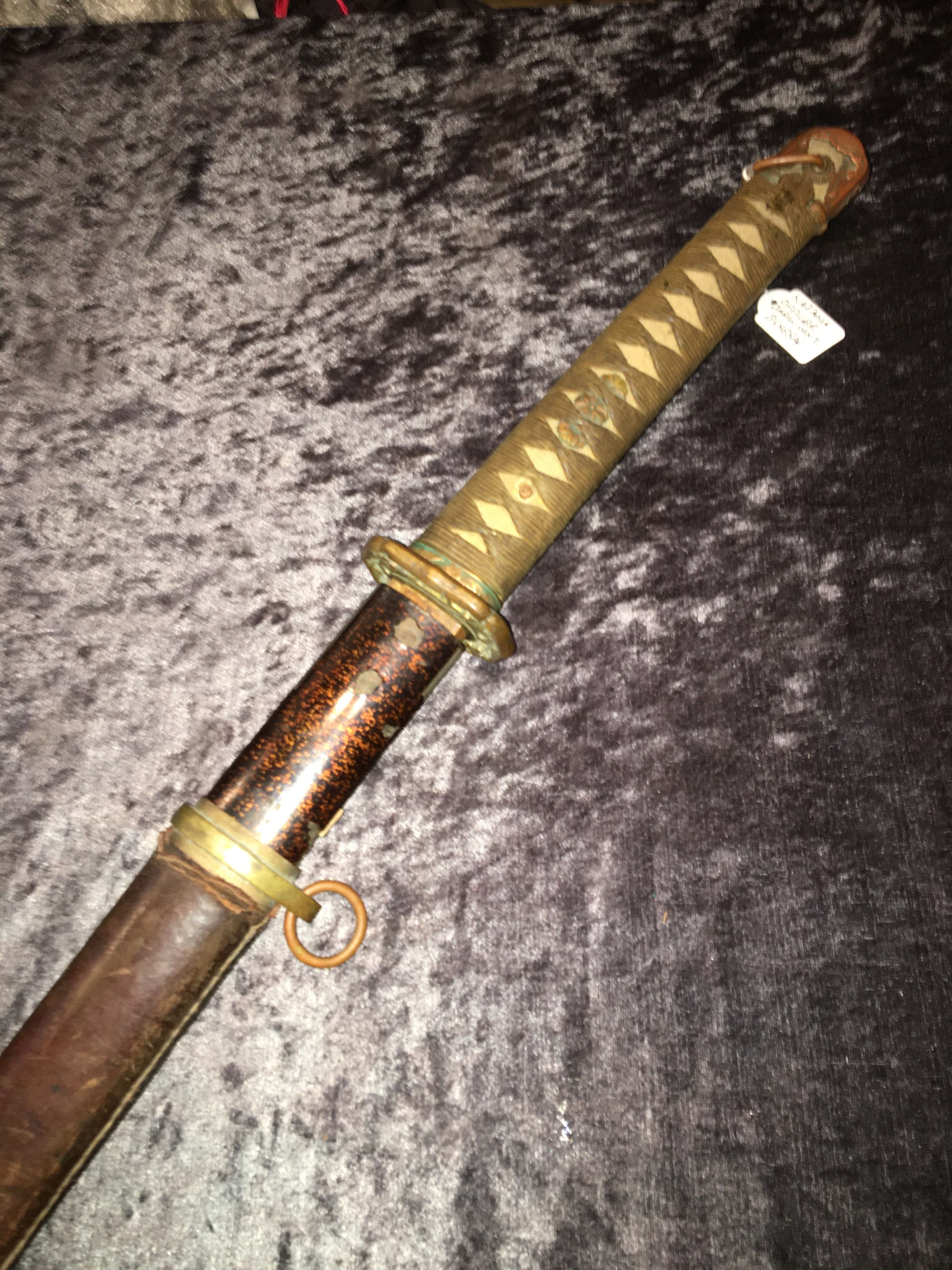 Japansk ww2 officers katana